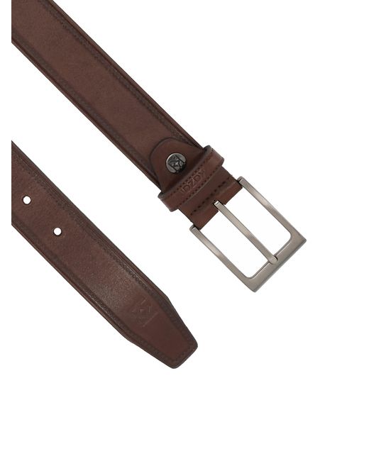 Cinturón Clásico De Cuero Kazar de hombre de color Brown