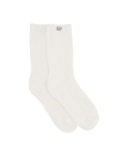 Kazar White Weiße Socken Aus Weicher Bambusfaser