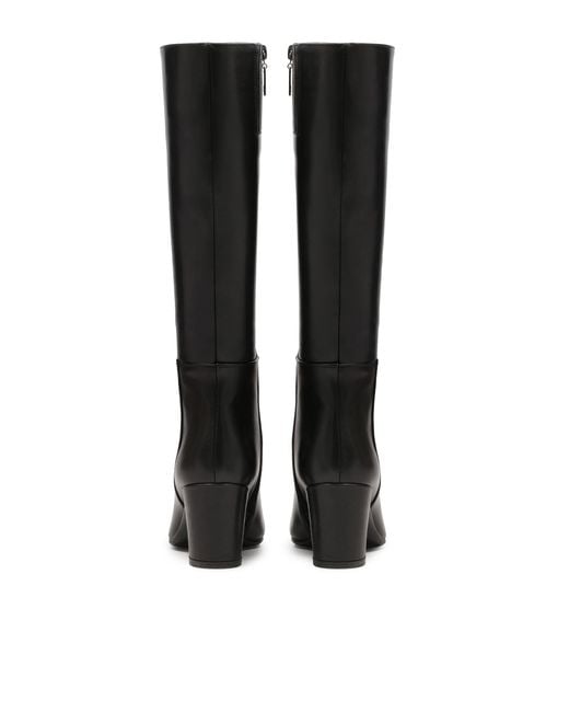 Botas Negras En Un Poste Kazar de color Black