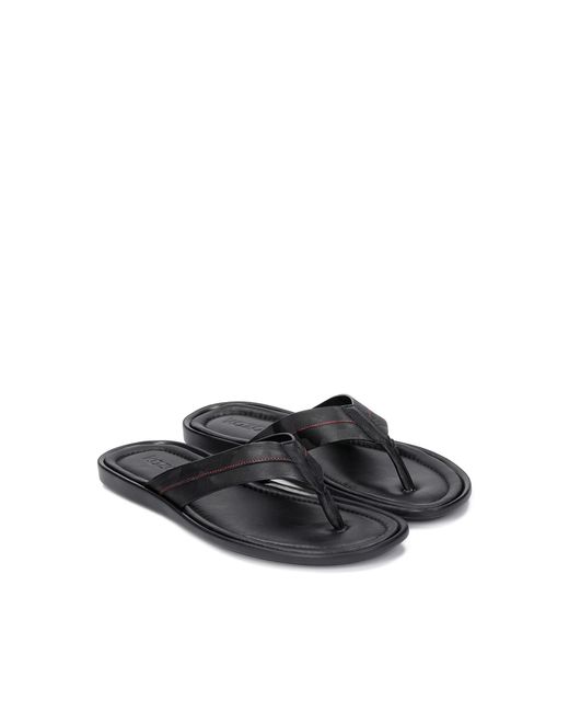 Kazar Schwarze Herren-Flip-Flops in White für Herren
