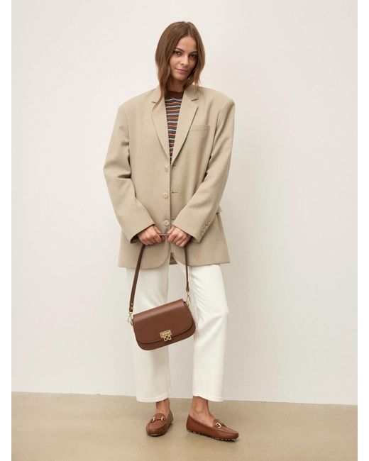 Kazar Brown Braune Zeitlose Leder-Mokassins