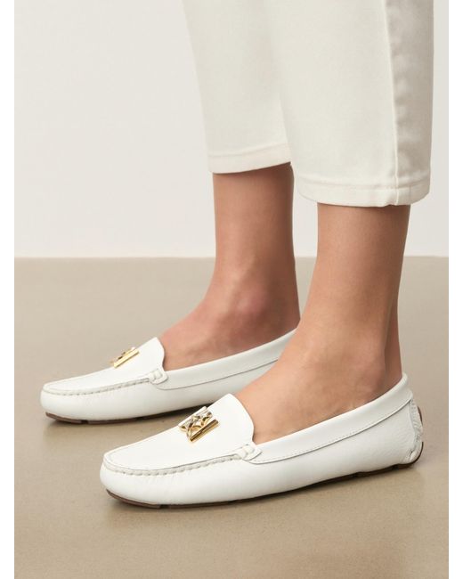 Kazar White Mokassins Für Damen