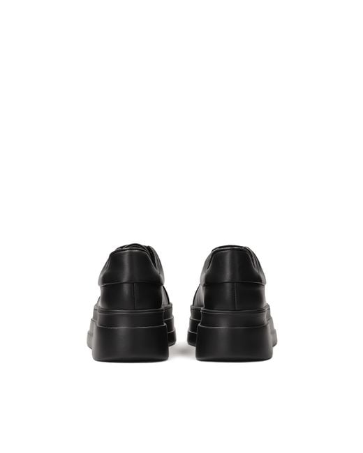 Kazar Black Turnschuhe Aus Leder Mit Dicker Gerader Sohle