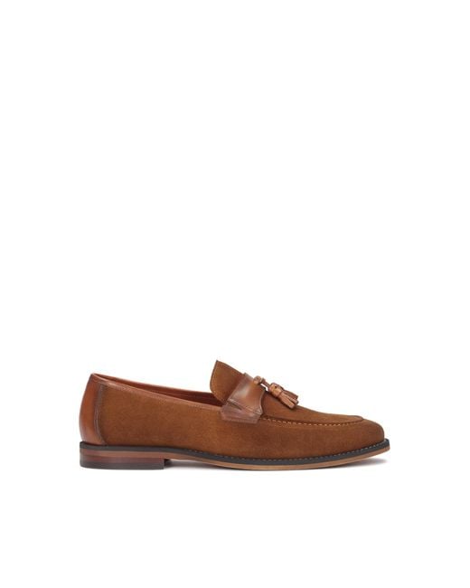 Mocassins En Cuir Pour Hommes, Décorés D&#039;Une Boucle Kazar pour homme en coloris Brown