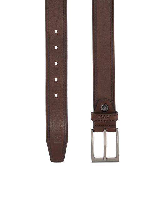 Cinturón Clásico De Cuero Kazar de hombre de color Brown