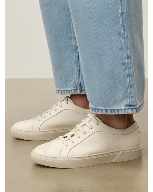 Kazar Herren-Sneakers Aus Naturleder in White für Herren