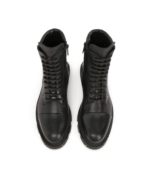 Botas Altas De Hombre Con Suela Trep Kazar de hombre de color Black