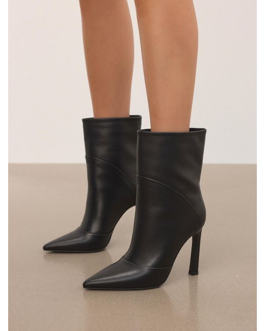 Bottes À Talon Aiguille Noires Kazar en coloris Black