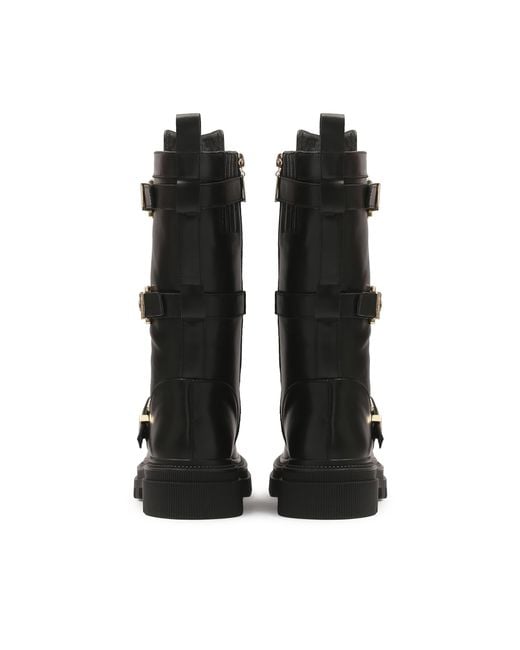 Kazar Black Stiefel Mit Hohem Schaft Und Fester Sohle