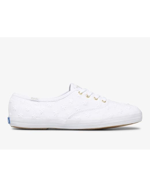 Keds Champion Daisy Eyelet Sneaker in White Lyst