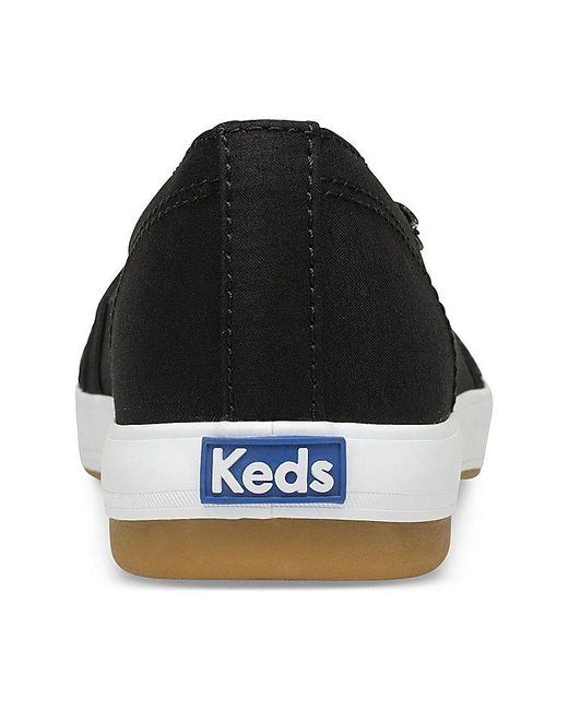 keds champion slip on black