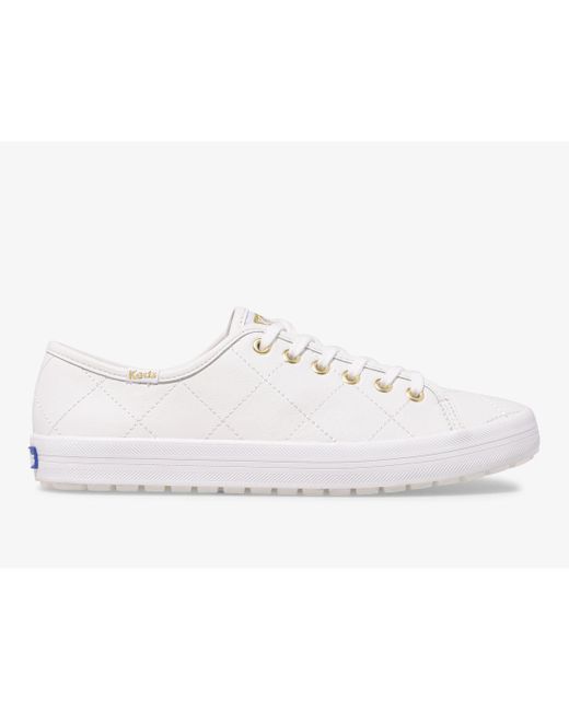 keds kickstart white