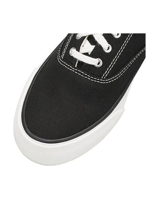 keds anchor canvas black