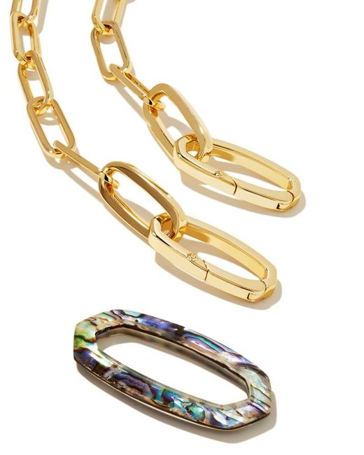 Kendra scott outlet paperclip necklace