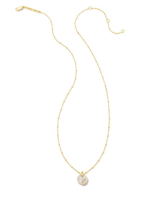 Elisa Curb Chain Necklace in 18k Gold Vermeil