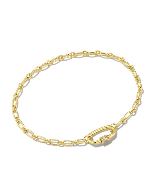 Kendra Scott Metallic Bristol 18k Gold Vermeil Chain Bracelet