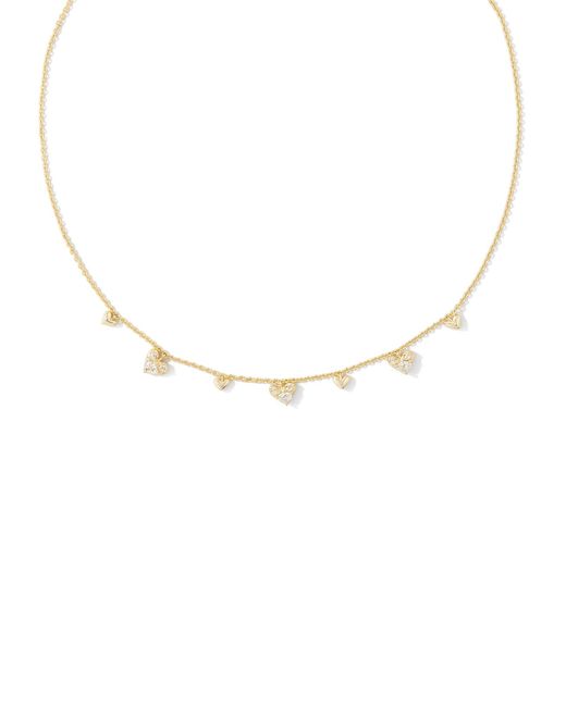 Amazon.com: Kendra Scott Haven Heart Gold Strand Necklace in Multi Mix,  Fashion Jewelry For Women: Clothing, Shoes & Jewelry
