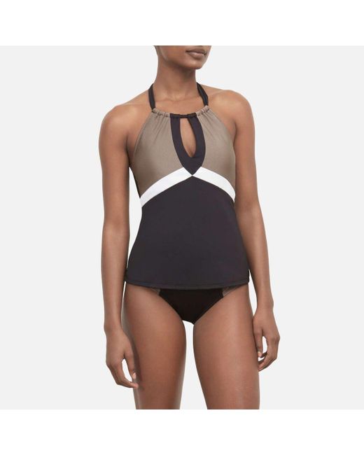 kenneth cole keyhole swimsuit