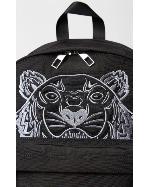kenzo large tiger canvas backpack