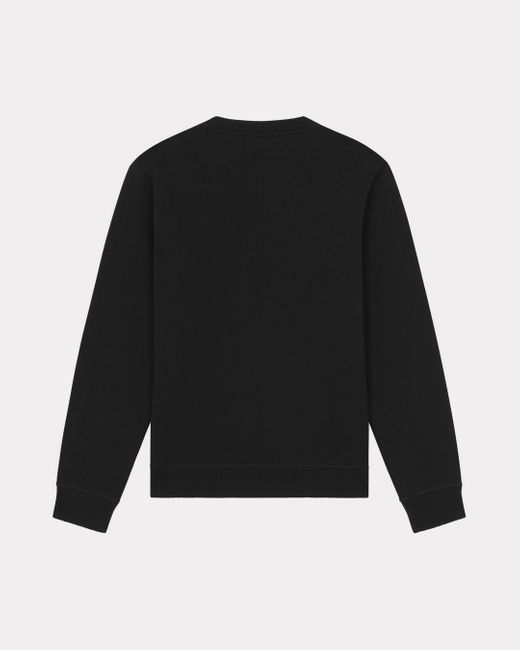 Slim fit black sweatshirt sale