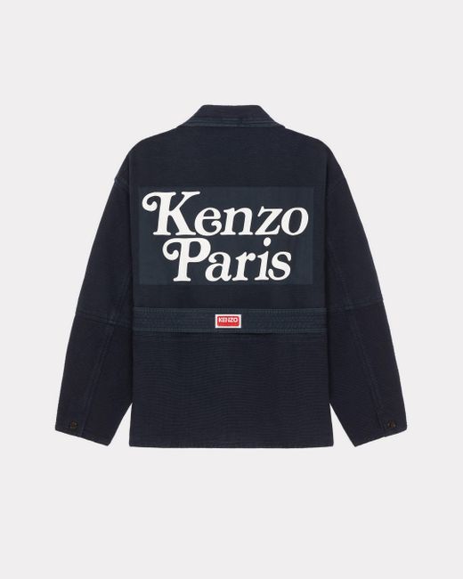 KENZO ' By Verdy' Workwear Jacket in Blue for Men | Lyst UK