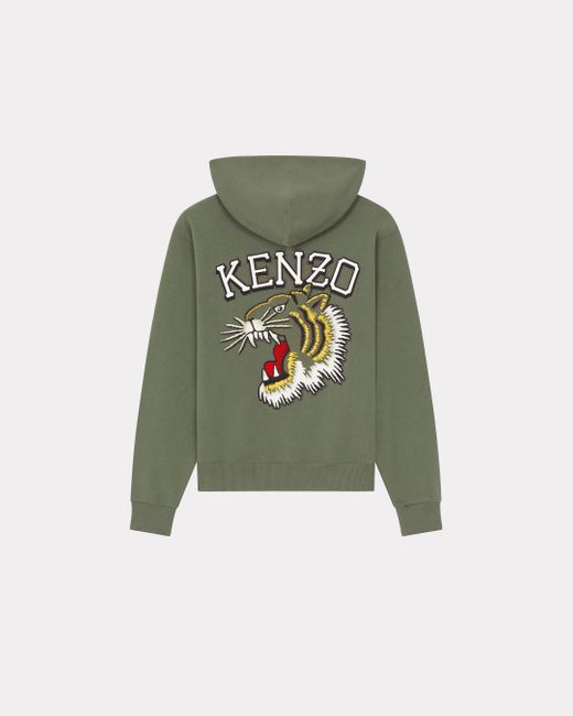 Green store tiger hoodie