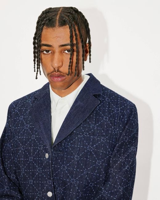 KENZO X Levi's® Printed Denim Blazer in Blue for Men Lyst