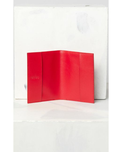 Couverture passeport 'Jumping Tiger' KENZO en coloris Rouge | Lyst