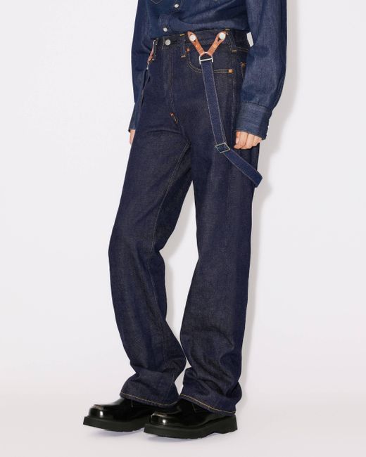KENZO X Levi's® 501® 1933 Jeans With Braces in Blue for Men | Lyst