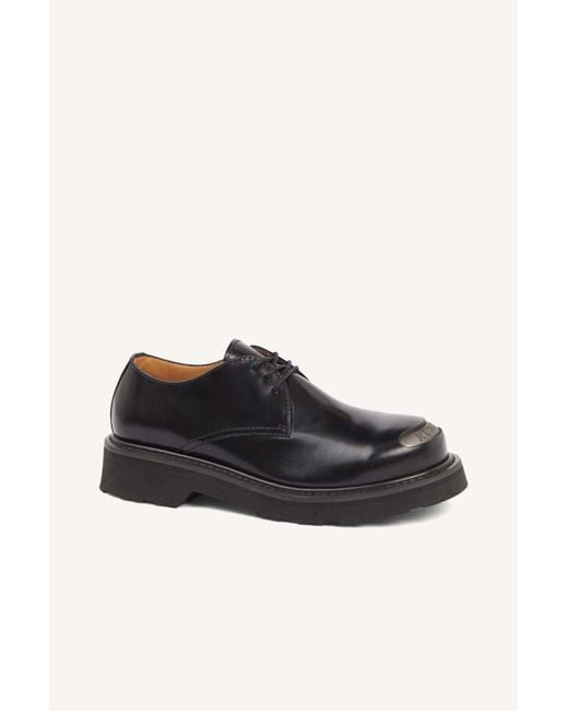 KENZO Leather Smile Derby Shoes in Black for Men | Lyst