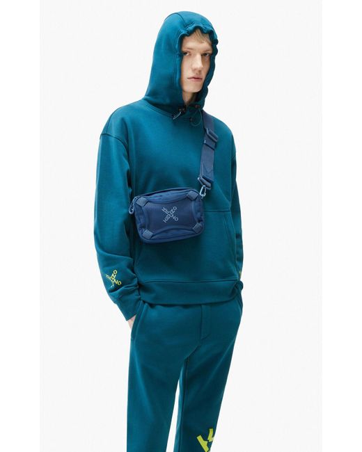 KENZO Sport 'little X' Bag in Blue for Men | Lyst