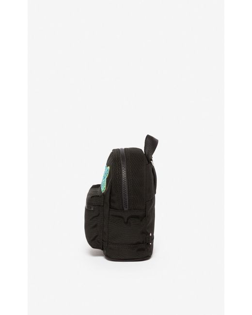 kenzo mini tiger canvas backpack