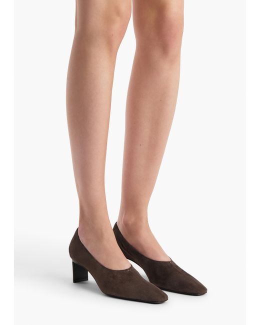 Khaite White Cecilia Pump