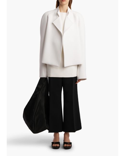 Khaite White Edith Jacket