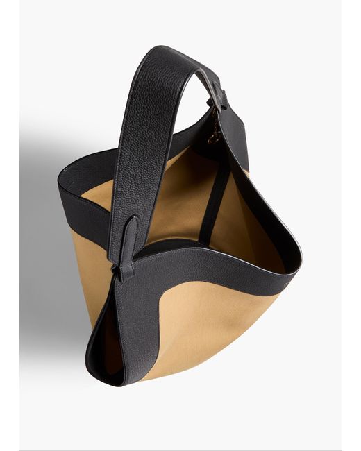 Khaite Natural Small Lotus Tote