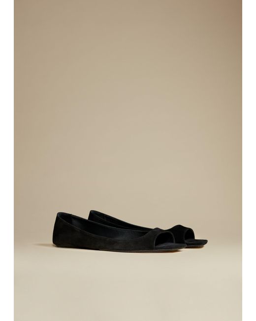 sonoma leather ballet flats
