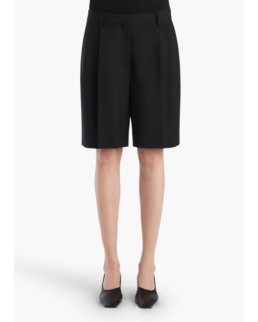 Khaite Black Auggie Short