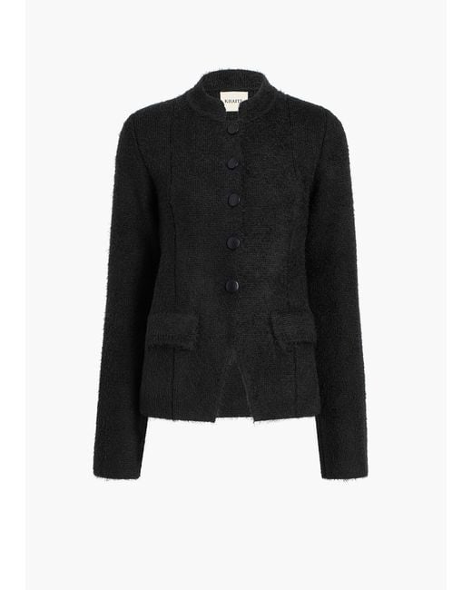 Khaite Black Aeson Jacket