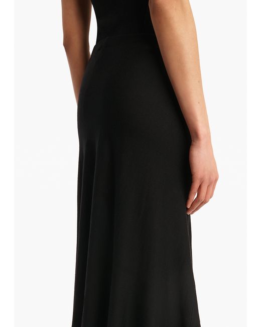 Khaite Black Miranda Skirt