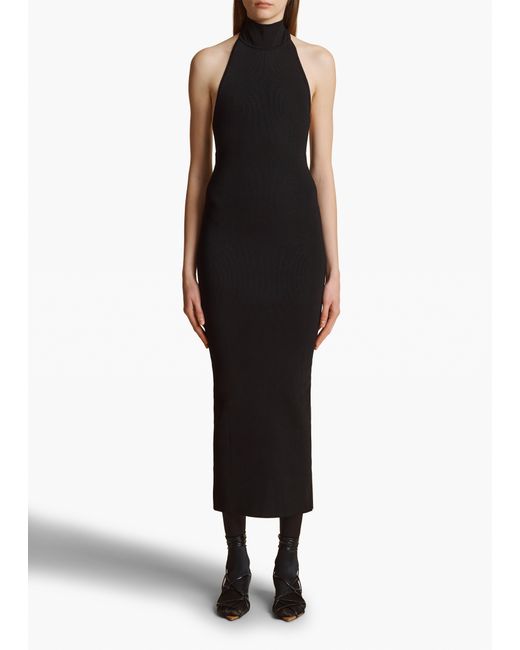 Khaite Black Suzanne Dress