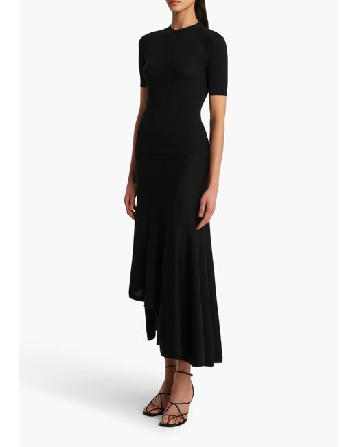 Khaite Black Celina Top