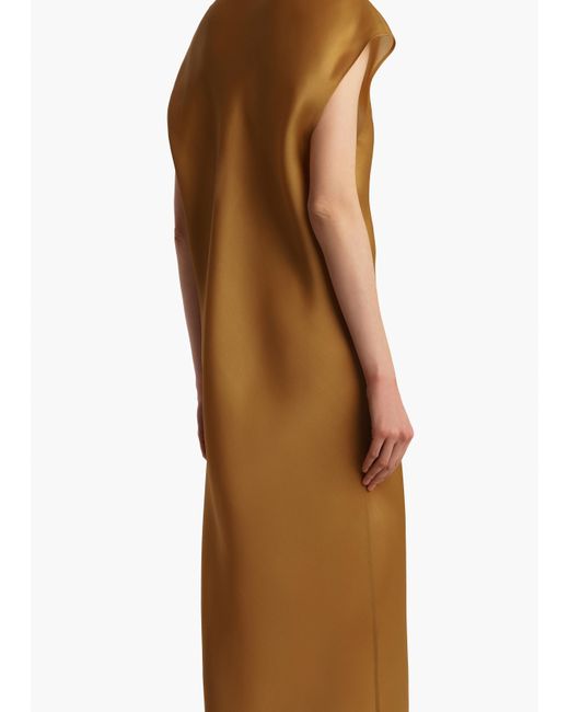 Khaite Metallic Darby Dress