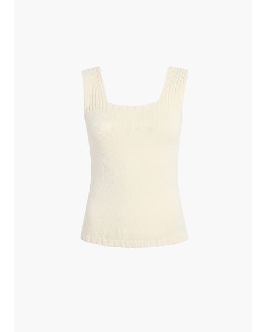 Khaite White Wil Tank