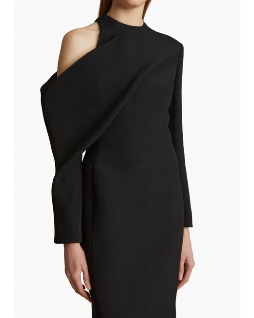 Khaite Black Trey Dress
