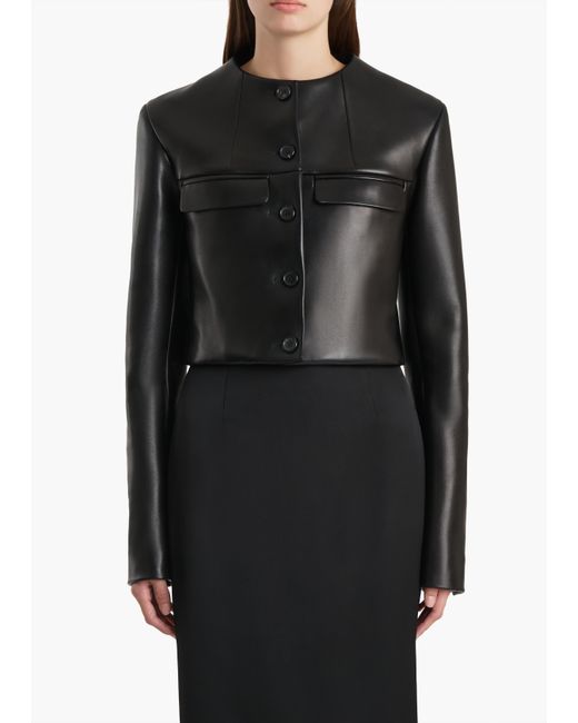 Khaite Black Roto Jacket