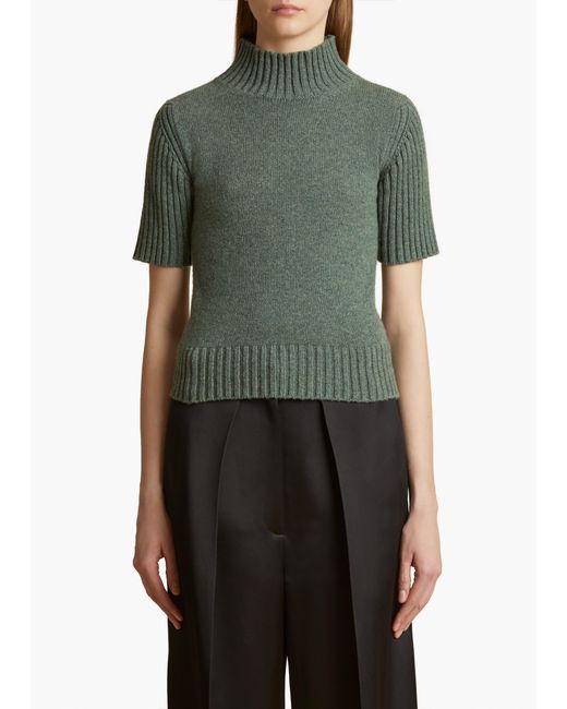 Khaite Green Talvi Sweater