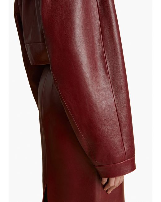 Khaite Red Sue Jacket