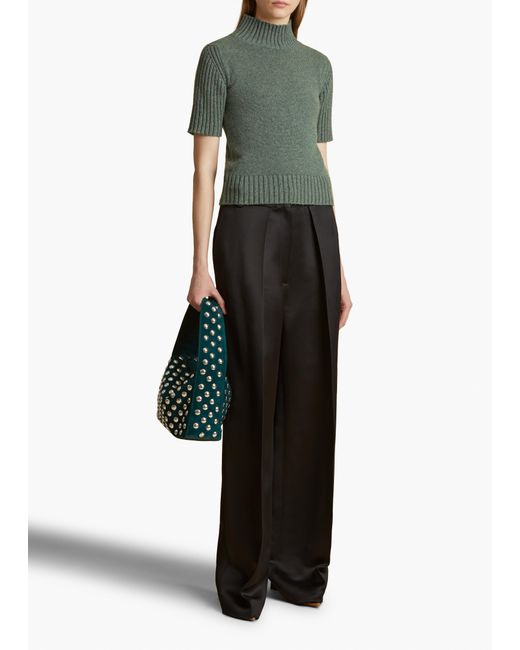 Khaite Green Talvi Sweater