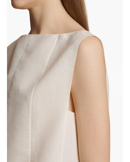 Khaite White Martay Dress