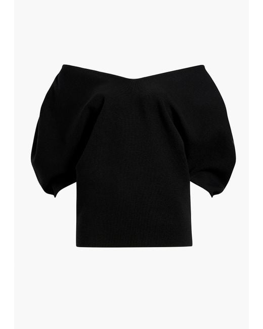 Khaite Black Venus Top